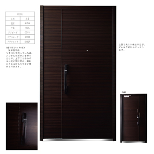 防盗门A01型